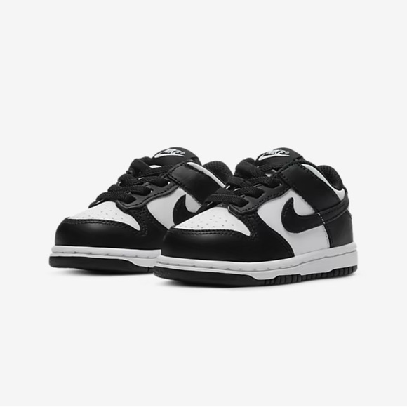 NWT Nike Dunk Low Panda Baby - Picture 2 of 14